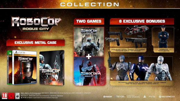 Игра RoboCop: Rogue City Collection [PS5, русские субтитры] в Новосибирске