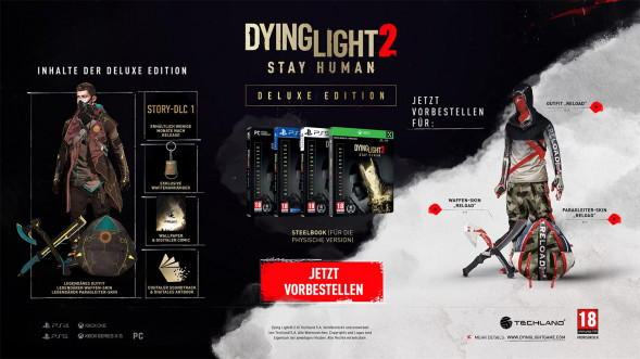 Игра Dying Light 2: Stay Human. Deluxe Edition [PS4, русская версия] в Новосибирске
