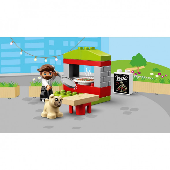 Конструктор LEGO DUPLO 10927 Town Киоск-пиццерия в Новосибирске