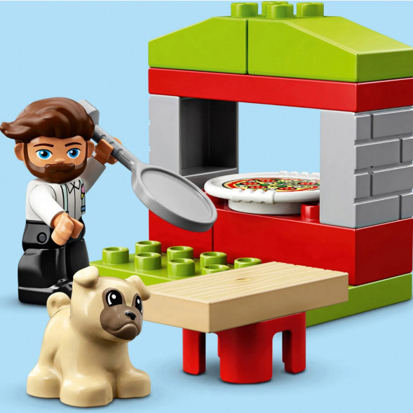 Конструктор LEGO DUPLO 10927 Town Киоск-пиццерия в Новосибирске