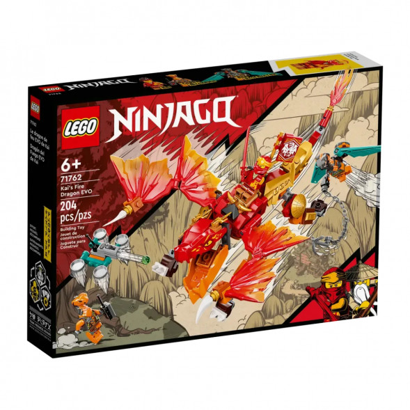 Конструктор LEGO Ninjago 71762 Огненный дракон ЭВО Кая в Новосибирске