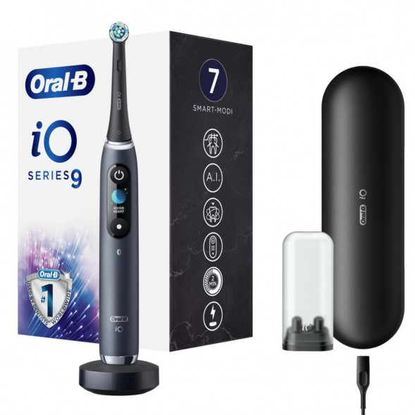 Электрическая зубная щётка Oral-B iO Series 9, Black Onyx в Новосибирске
