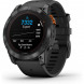 Умные часы Garmin Fenix 7X Solar серый с черным ремешком 010-02541-01 в Новосибирске