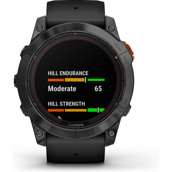Умные часы Garmin Fenix 7X Solar серый с черным ремешком 010-02541-01 в Новосибирске