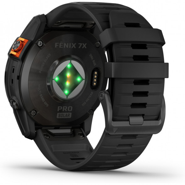 Умные часы Garmin Fenix 7X Solar серый с черным ремешком 010-02541-01 в Новосибирске