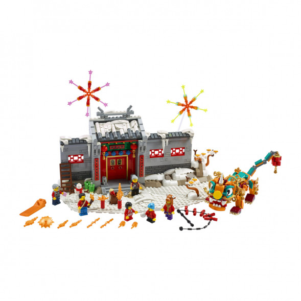 Конструктор LEGO Chinese New Year 80106 Легенда о Няне в Новосибирске