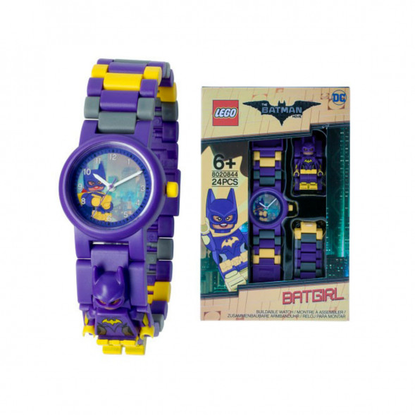 Часы LEGO Super Heroes 8020844 Batman Movie Бэтгерл с минифигуркой в Новосибирске