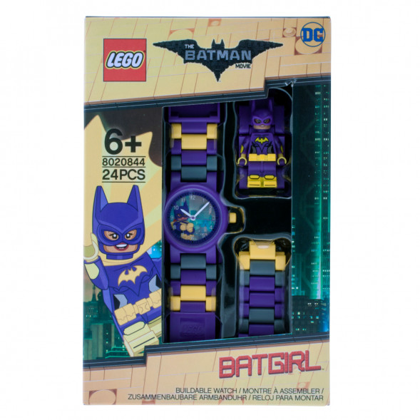 Часы LEGO Super Heroes 8020844 Batman Movie Бэтгерл с минифигуркой в Новосибирске
