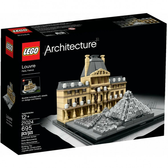 Конструктор LEGO Architecture 21024 Лувр в Новосибирске