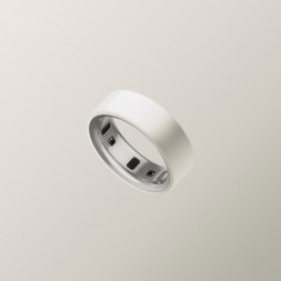 Умное кольцо Oura Ring 4 Ceramic (размер 13), Облако/Cloud