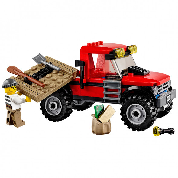 Конструктор LEGO City 60070 Погоня на полицейском гидроплане в Новосибирске