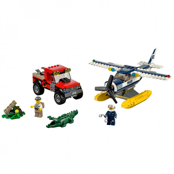 Конструктор LEGO City 60070 Погоня на полицейском гидроплане в Новосибирске
