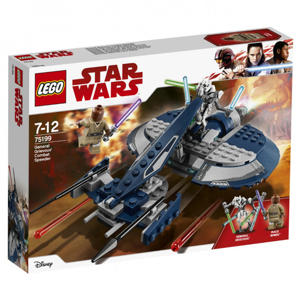 Конструктор LEGO Star Wars 75199 Боевой спидер генерала Гривуса в Новосибирске