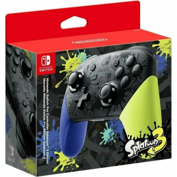 Геймпад Nintendo Switch Pro Controller (Splatoon 3) в Новосибирске