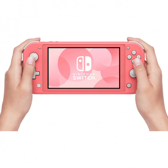 Игровая приставка Nintendo Switch Lite 32 ГБ, коралловый в Новосибирске