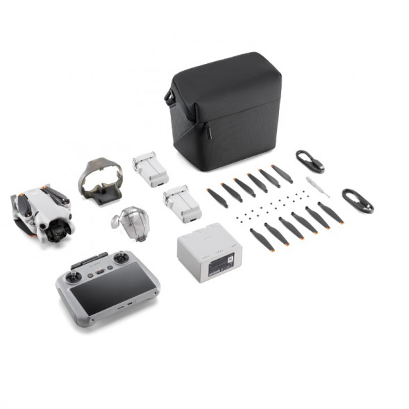 Квадрокоптер DJI Mini 4 Pro Fly More Combo Plus с пультом DJI RC2 в Новосибирске