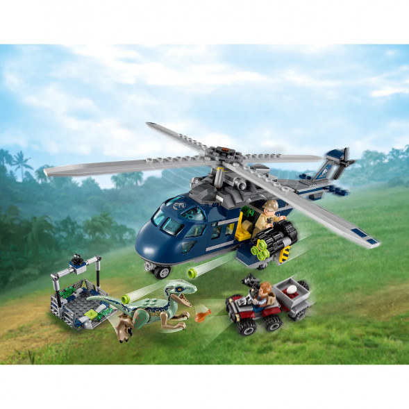 Конструктор LEGO Jurassic World 75928 Погоня за Блю на вертолёте  в Новосибирске