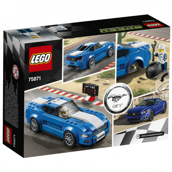 Конструктор LEGO Speed Champions 75871 Ford Mustang GT в Новосибирске