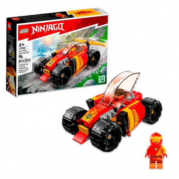 Конструктор LEGO Ninjago 71780 Гоночный автомобиль ниндзя Кая в Новосибирске