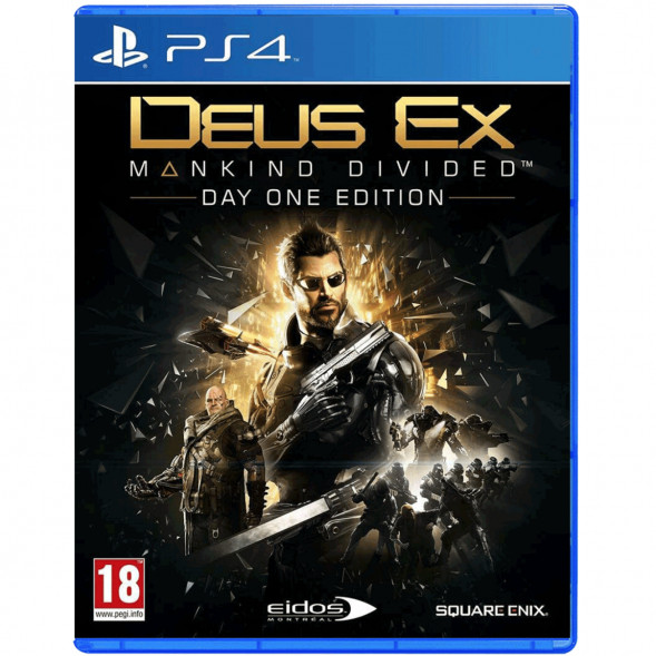 Игра Deus Ex: Mankind Divided. Day One Edition [PS4, русская версия] в Новосибирске