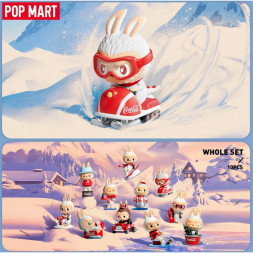 Коллекционная фигурка POP MART Labubu The Monsters Coca-Cola 