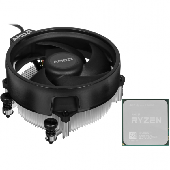 Процессор AMD Ryzen 5 5600G BOX (100-100000252BOX) AM4 в Новосибирске