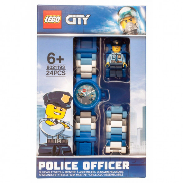 Часы LEGO City 8021193 City «Policeman» с минифигуркой в Новосибирске