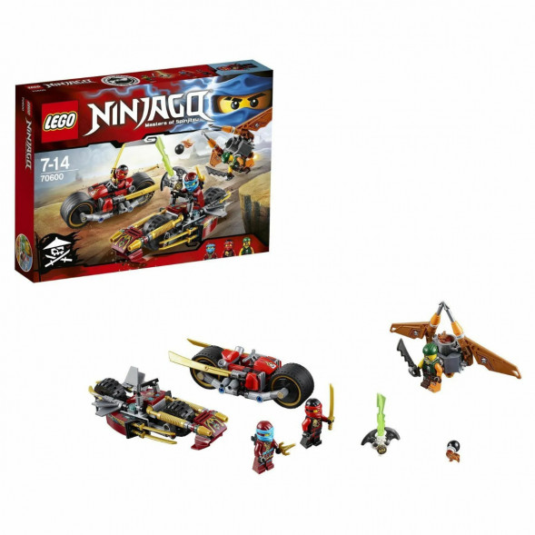 Конструктор LEGO Ninjago 70600 Погоня на мотоциклах в Новосибирске