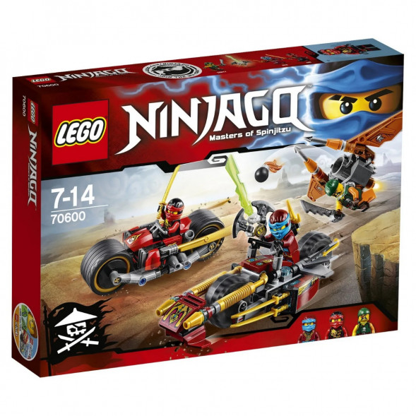 Конструктор LEGO Ninjago 70600 Погоня на мотоциклах в Новосибирске