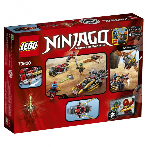 Конструктор LEGO Ninjago 70600 Погоня на мотоциклах в Новосибирске