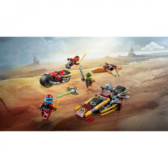 Конструктор LEGO Ninjago 70600 Погоня на мотоциклах в Новосибирске