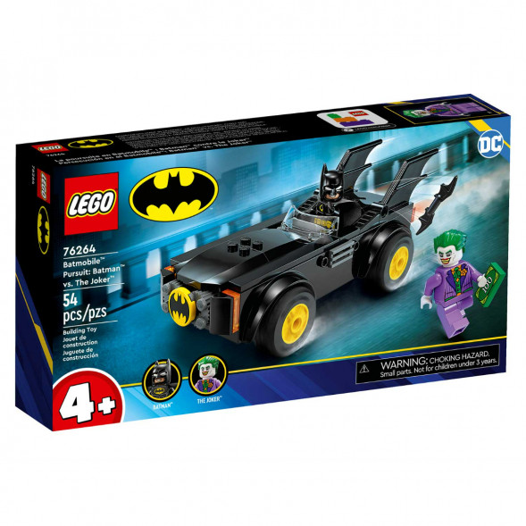 Конструктор LEGO Super Heroes 76264 Погоня на Бэтмобиле: Бэтмен против Джокера в Новосибирске