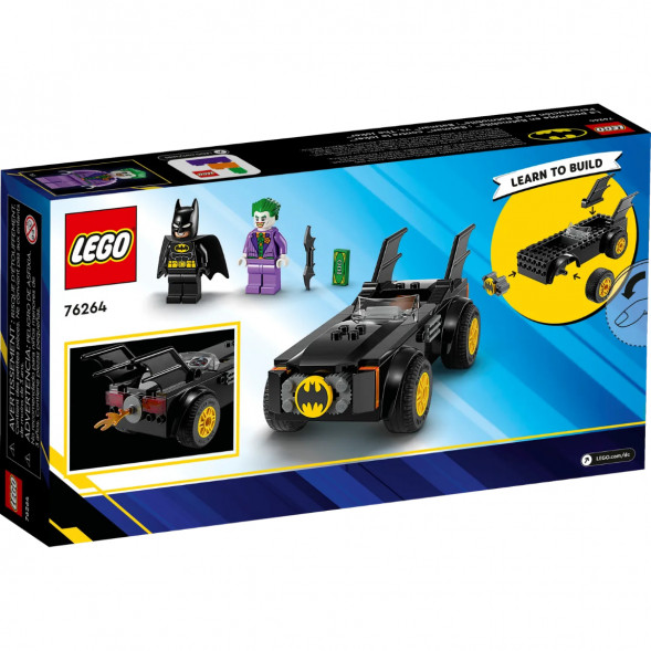 Конструктор LEGO Super Heroes 76264 Погоня на Бэтмобиле: Бэтмен против Джокера в Новосибирске