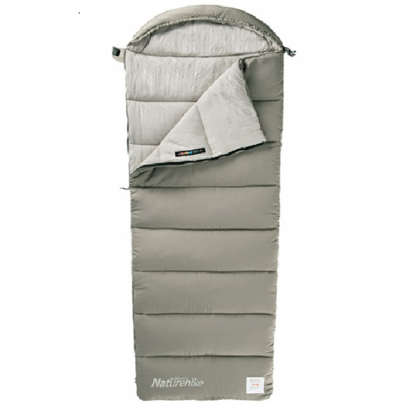 Спальный мешок Naturehike Envelope M180 (правый), зелёный в Новосибирске