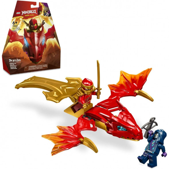 Конструктор LEGO Ninjago 71801 Удар восходящего дракона Кая в Новосибирске