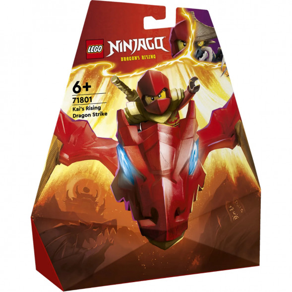 Конструктор LEGO Ninjago 71801 Удар восходящего дракона Кая в Новосибирске