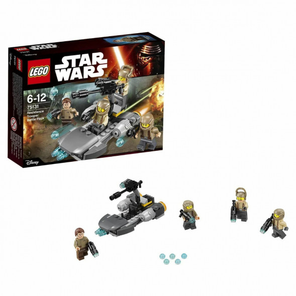Конструктор LEGO Star Wars 75131 Боевой набор Сопротивления в Новосибирске