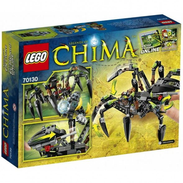 Конструктор LEGO Legends of Chima 70130 Паучий охотник Спарратуса в Новосибирске