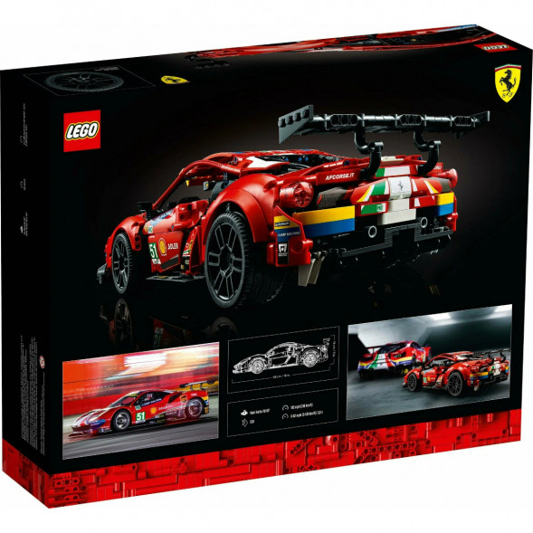 Конструктор LEGO Technic 42125 Ferrari 488 GTE &amp;quot;AF Corse #51&amp;quot; в Новосибирске