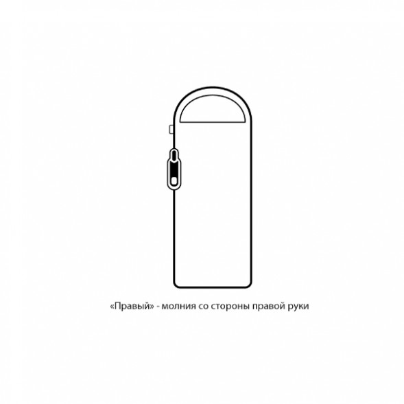 Спальный мешок Naturehike Envelope M180 (левый), зелёный в Новосибирске