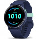 Умные часы Garmin Vivoactive 5, синие с металлически-синим безелем и силиконовым ремешком 010-02862-12 в Новосибирске