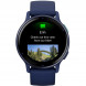 Умные часы Garmin Vivoactive 5, синие с металлически-синим безелем и силиконовым ремешком 010-02862-12 в Новосибирске