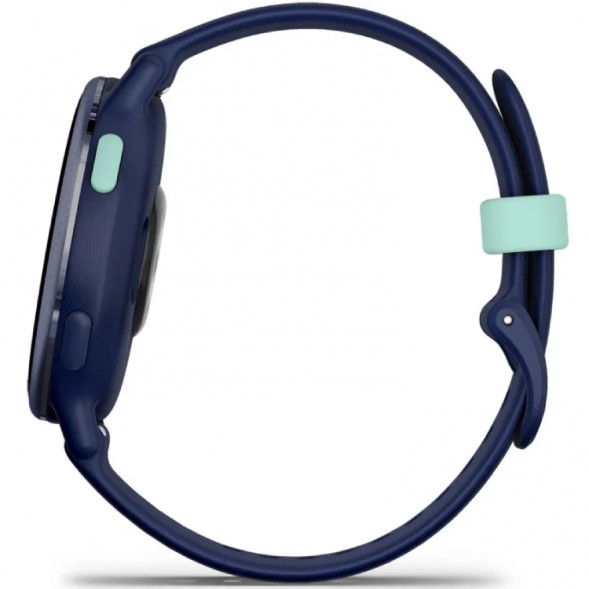Умные часы Garmin Vivoactive 5, синие с металлически-синим безелем и силиконовым ремешком 010-02862-12 в Новосибирске