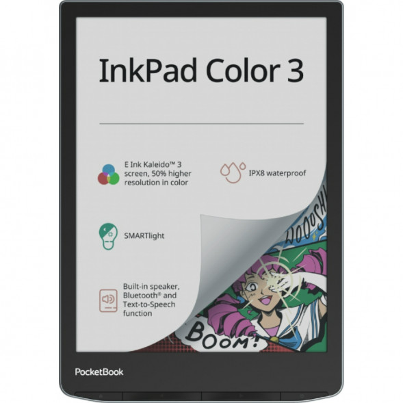 Электронная книга PocketBook Ink Pad Color 3 (PB743K3-1-WW), Stormy Sea в Новосибирске
