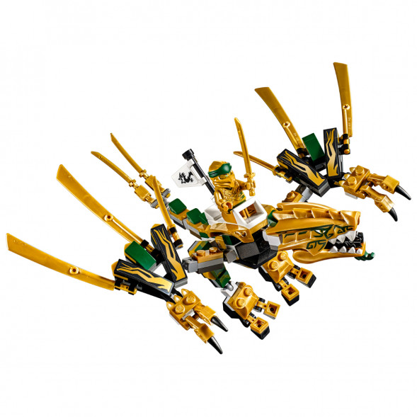 Конструктор LEGO Ninjago 70666 Золотой Дракон в Новосибирске