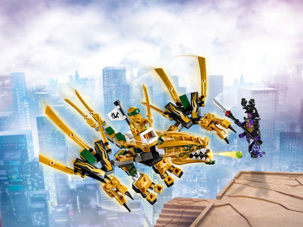 Конструктор LEGO Ninjago 70666 Золотой Дракон в Новосибирске