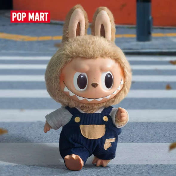 Коллекционная фигурка POP MART Labubu Time to chill Vinyl Plush Doll в Новосибирске