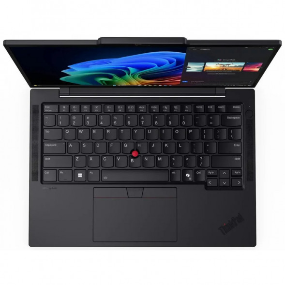 Ноутбук Lenovo ThinkPad T14s G6 21QX000MUS (14&amp;quot;, IPS, Intel Core Ultra 7 258V 2.2ГГц, 8 ядер, 32ГБ LPDDR5x, 512ТБ SSD, Windows 11 Pro), черный в Новосибирске
