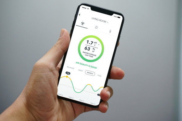 Детектор радона Airthings Wave 2-го поколения в Новосибирске