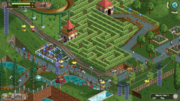 Игра RollerCoaster Tycoon: Classic [Nintendo Switch, английская версия] в Новосибирске